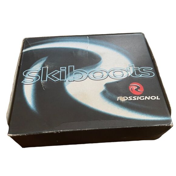 ROSSIGNOL Skiboots Orange/Leather Size 23.5 (6.5) NEW IN BOX - Picture 14 of 16